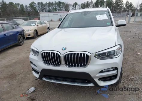 2018 BMW X3 xDrive30I z USA, uszkodzony, nr VIN 5UXTR9C5XJLC73589